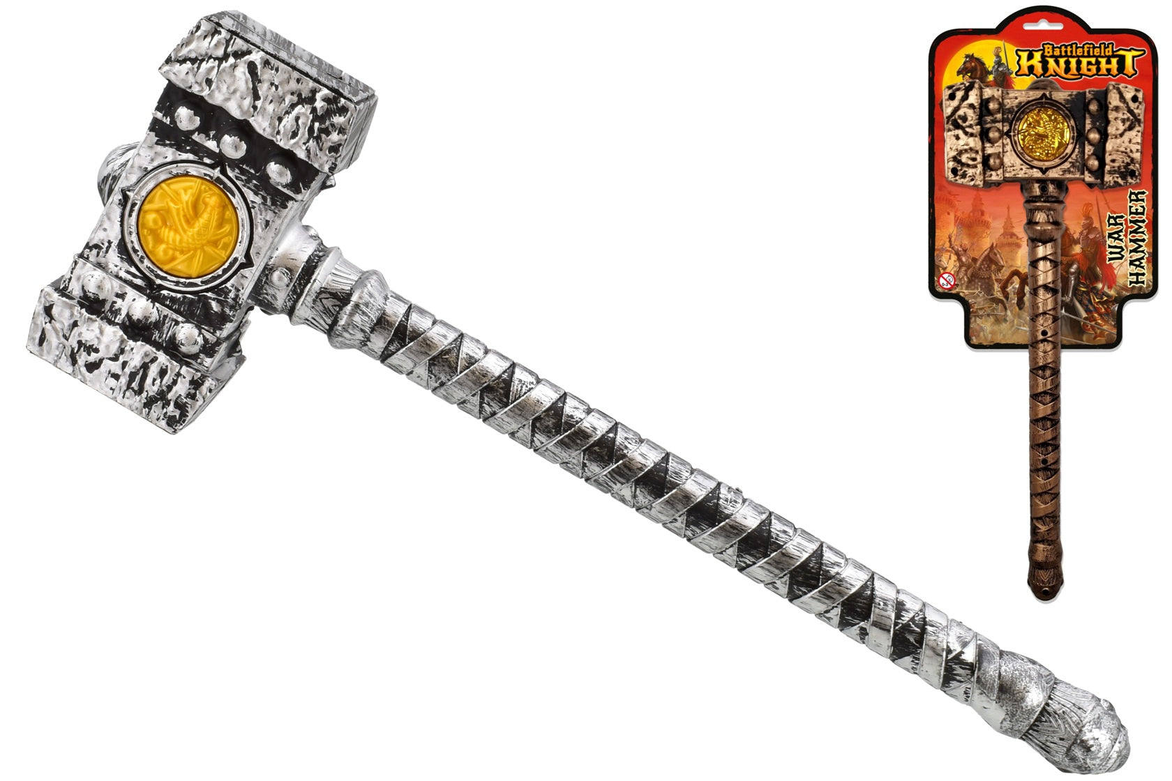 BATTLE FIELD KNIGHT WAR HAMMERS 38CM. TY0762 \\\KD30961