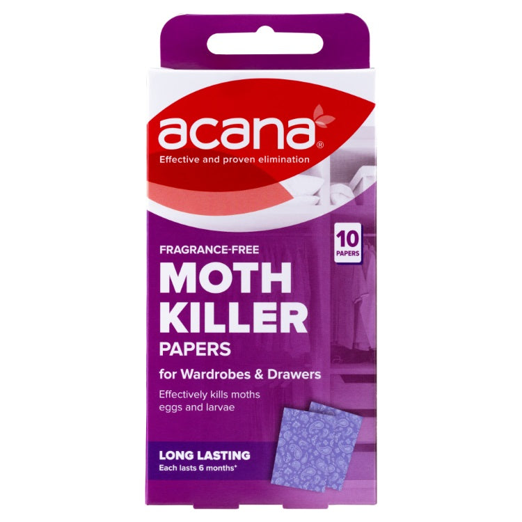 ACANA MOTH KILLER PAPERS 10/PK. WL1748 \\\KD31000