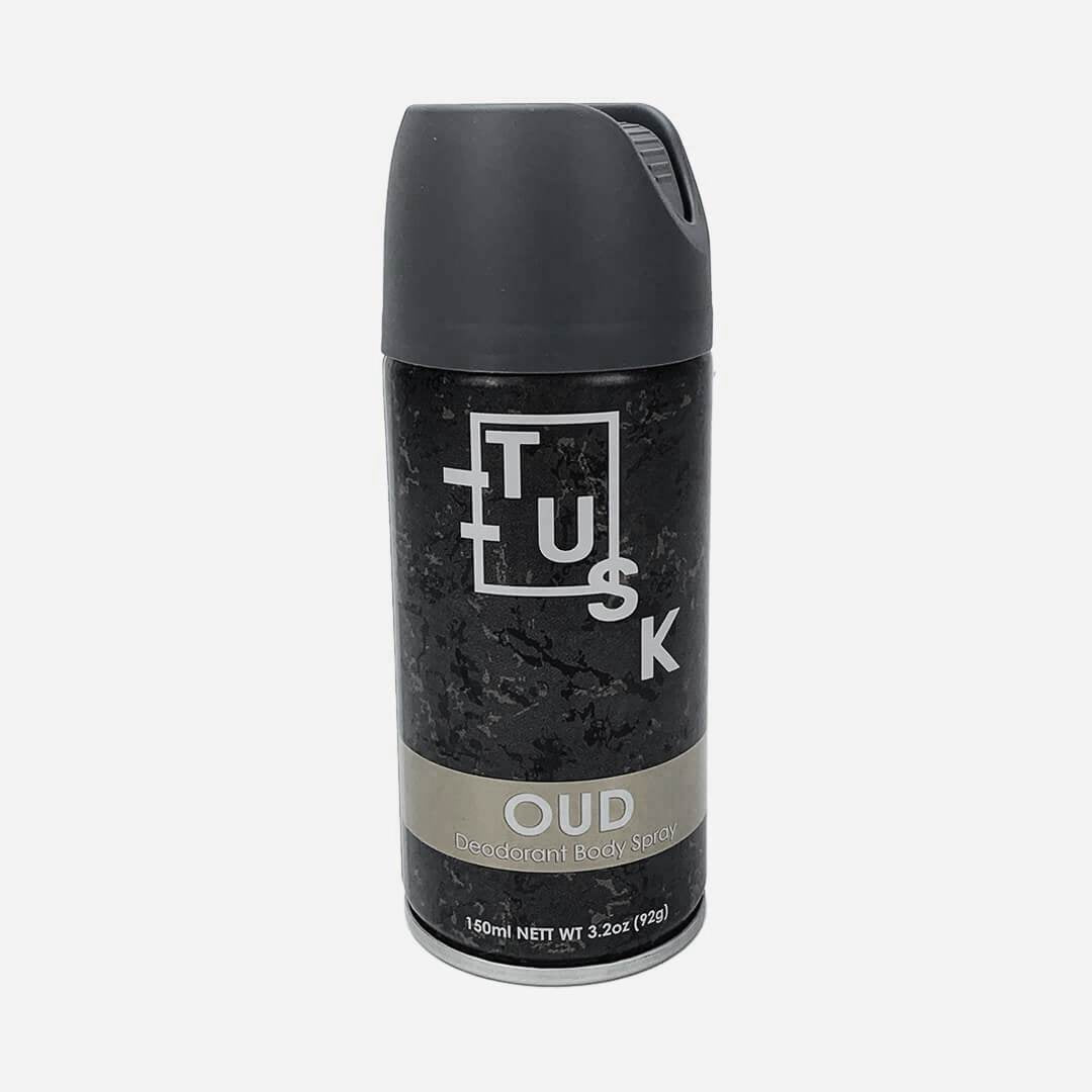 TUSK DEODORANT SPRAY OUD 150ML 6/PK. MBS-71013A \\\KD31099