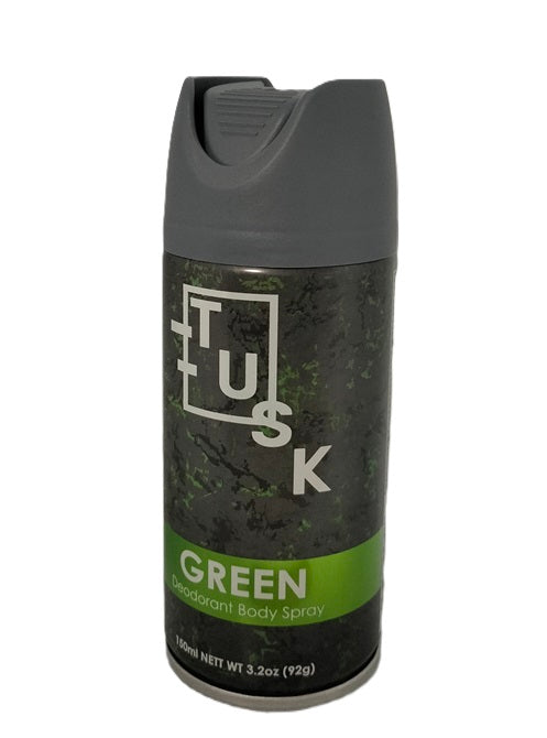 TUSK DEODORANT SPRAY GREEN150ML 6/PK. MBS-71010A \\\KD31100