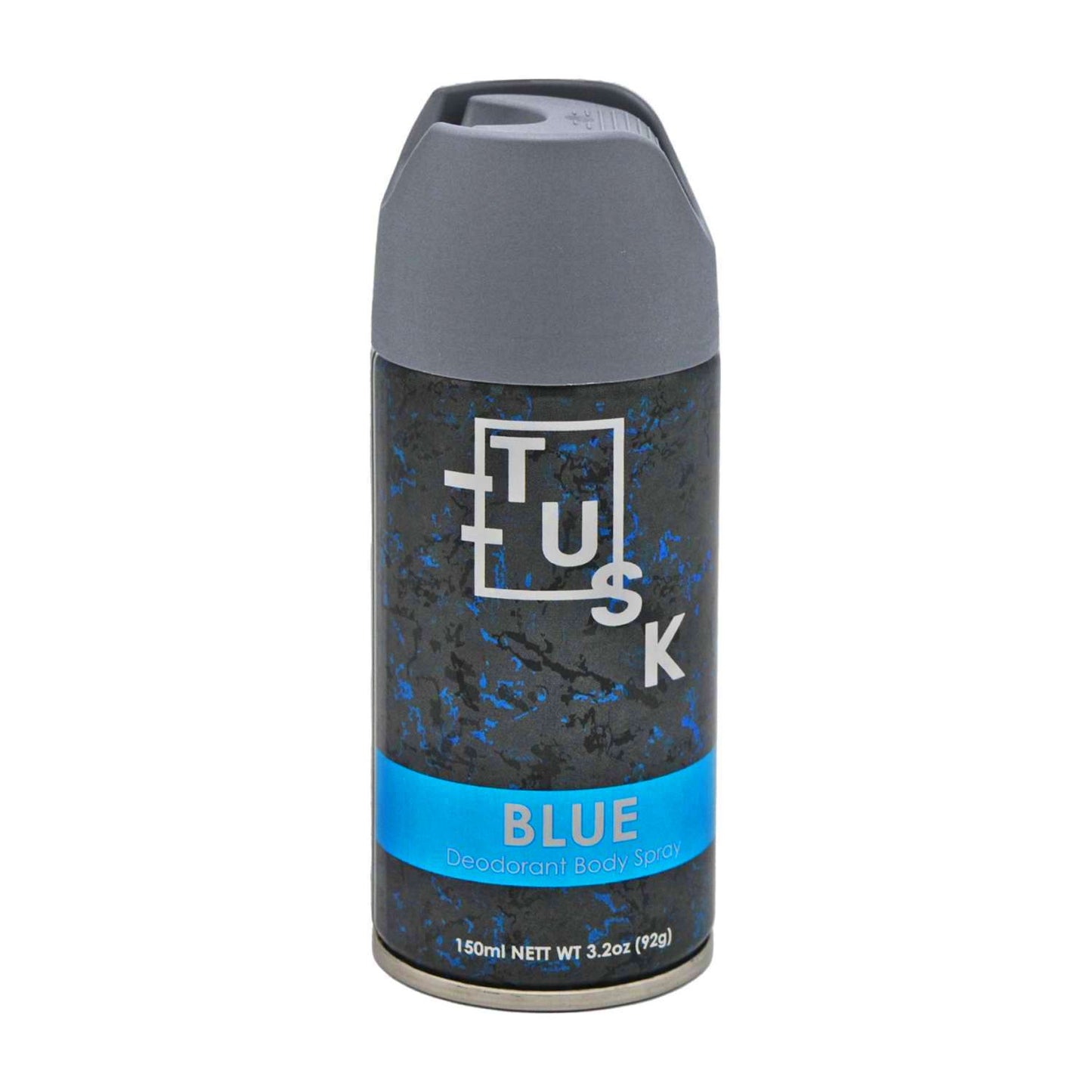 TUSK DEODORANT SPRAY BLUE 150ML 6/PK. MBS-71009A \\\KD31101
