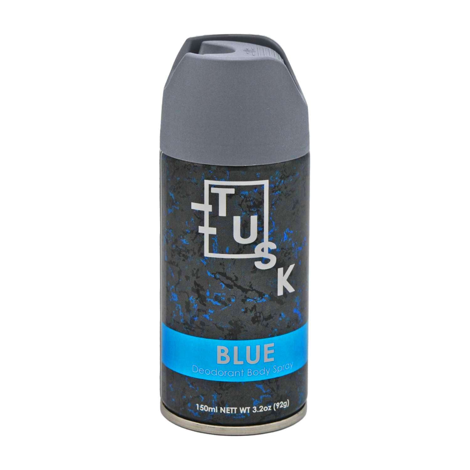TUSK DEODORANT SPRAY BLUE 150ML 6/PK. MBS-71009A \\\KD31101