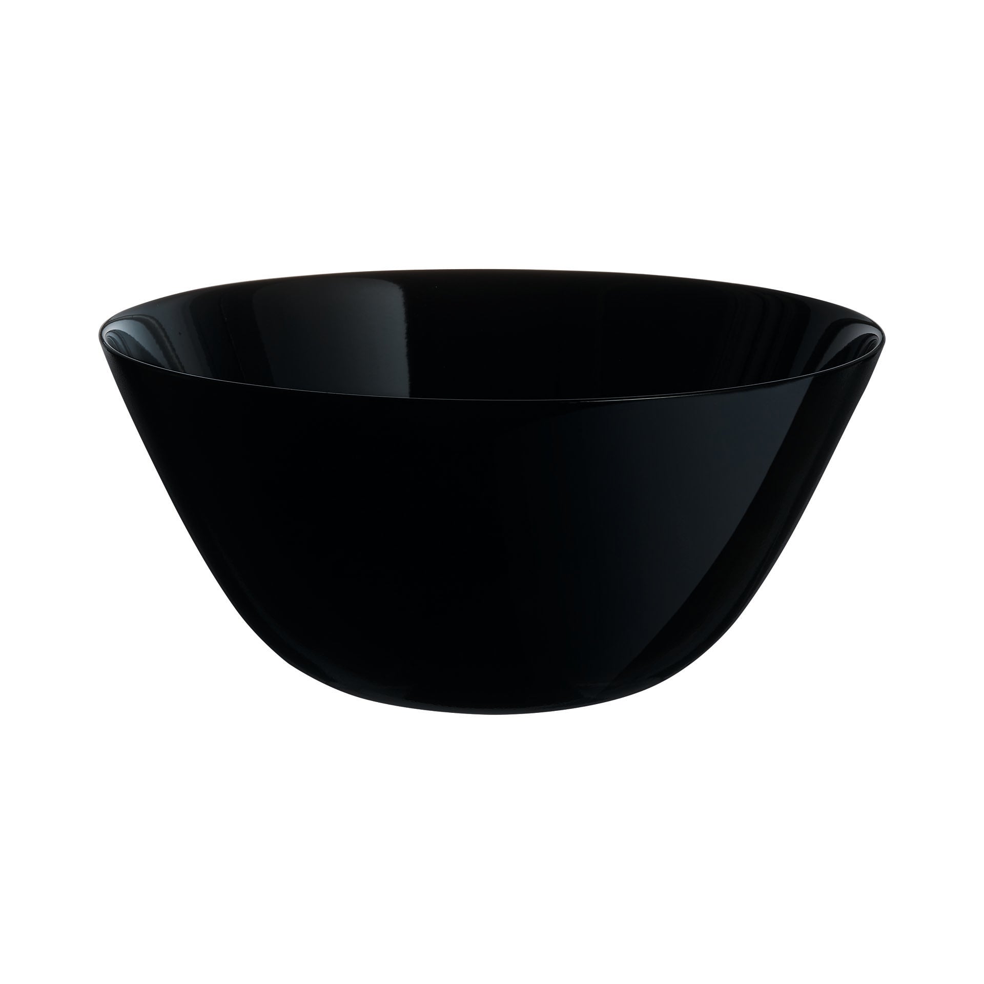 LUMINARC ZELIE SALAD BOWL 24CM BLACK. AV3892 \\\KD31111