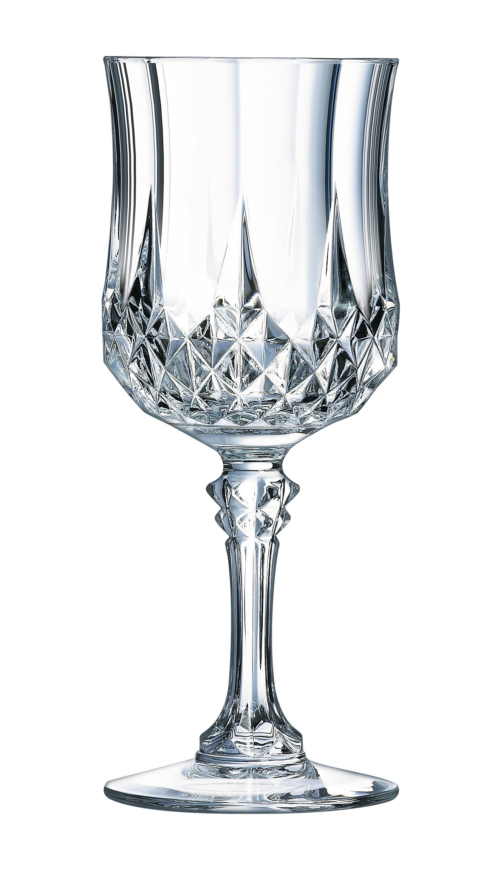 CRISTAL DARQUES LONGCHAMP WINE GLASS SET 250ML 6/PK. AL7550 \\\KD31121