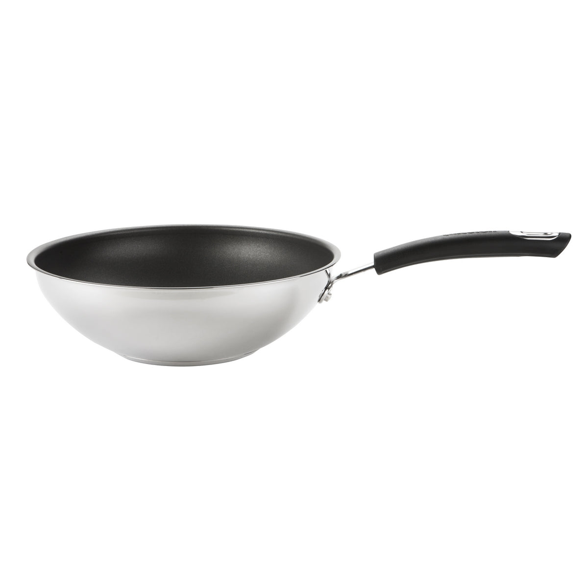 CIRCULON TOTAL NON STICK STAINLESS STEEL STIRFRY 26CM. M76603 \\\KD31125
