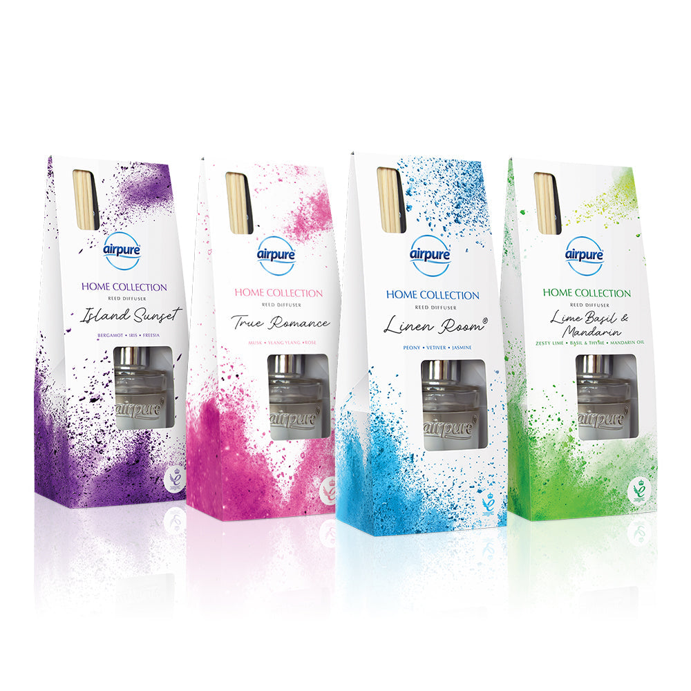 AIRPURE HOME COLLECTION ASSORTED REED DIFFUSER 30ML \\\KD31149