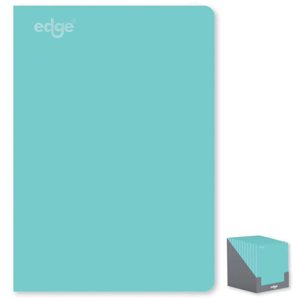 EDGE A5 SOFT COVER BLUE NOTEBOOK 80 GSM 160 PAGES. FSC3-ETBD \\\KD31191