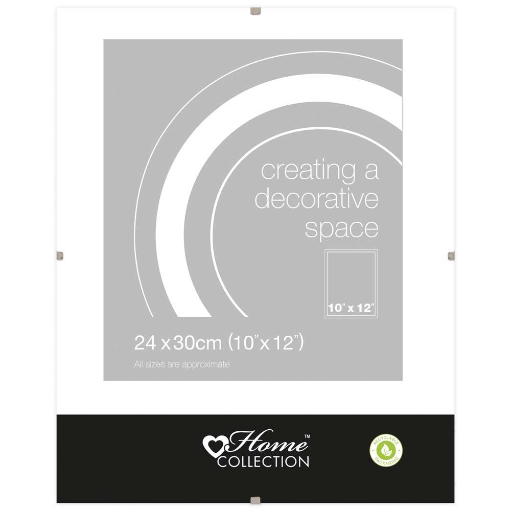 ANKER A4 CERTIFICATE GLASS PICTURE FRAME WITH CLIP 24 X 30CM. LS/5 \\\KD31198