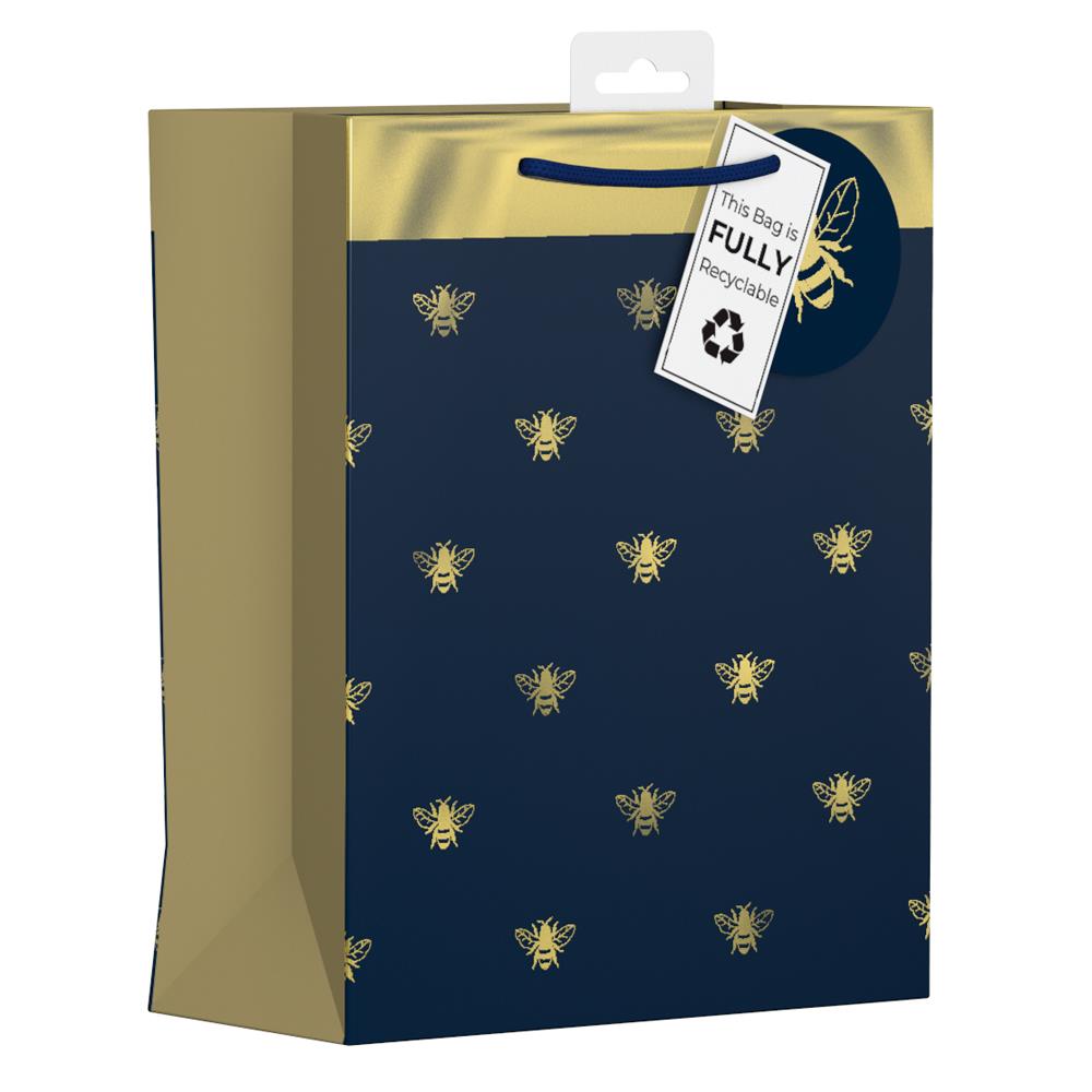 GIFTMAKER BUSY BES MEDIUM GIFT BAG APX 28 X20 CM \\\KD31202