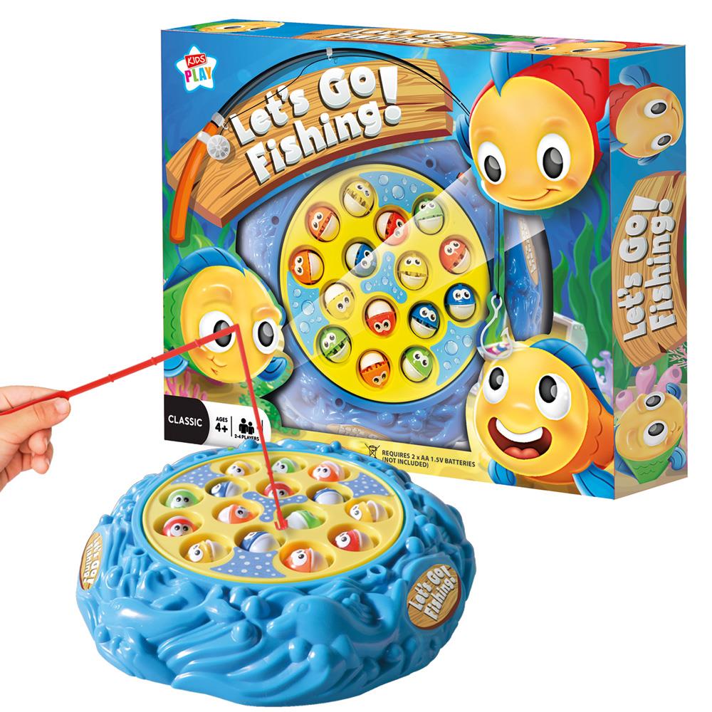 KIDS PLAY LETS GO FISHING CATCH THEM ALL CLASSIC BOARD GAME. GMGU \\\KD31220