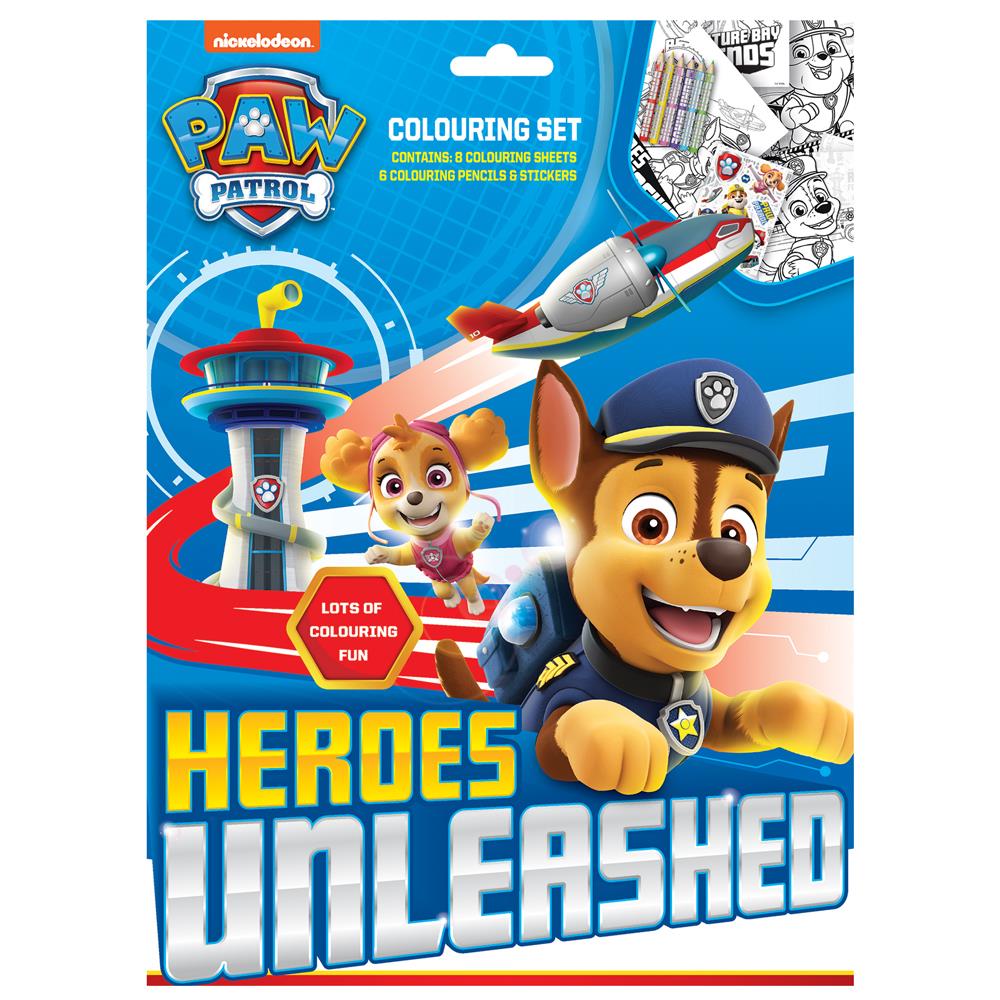 PAW PATROL COLOURING PLAY SET. PPCST2 \\\KD31225