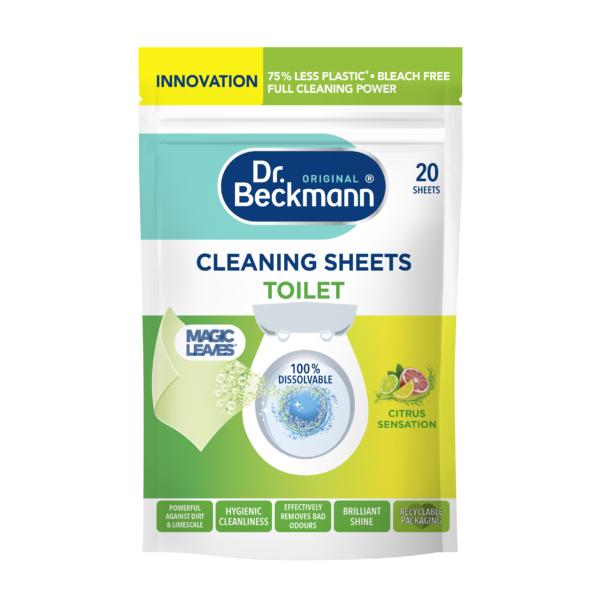 DR BECKMANN TOILET CLEANING SHEETS CITRUS SENSATION 20 SHEETS. 1705 \\\KD31236