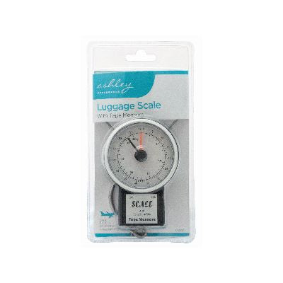 ASHLEY LUGGAGE SCALE WITH TAPE MEASURE UP TO 34KG. BB-LS200 \\\KD31266