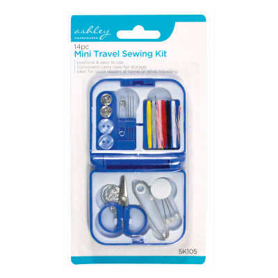ASHLEY 14PCS MINI TRAVEL SEWING KIT. BB-SK105 \\\KD31269