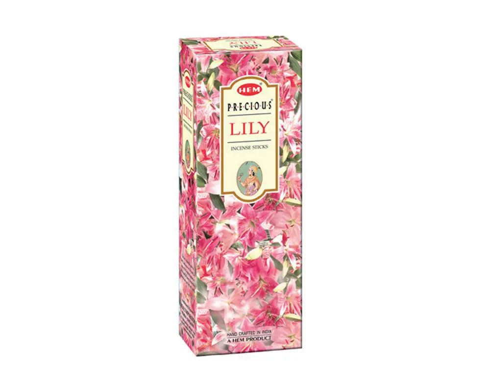 PACK OF 6 HEM PRECIOUS LILY INCENSE STICKS 20/PK. GSDKD31270 \\\KD31270