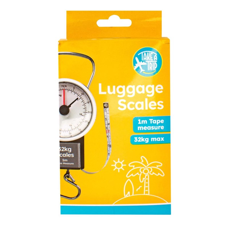 TAKE A TRIP MECHANICAL LUGGAGE SCALES 32KG. OL323512 \\\KD31317
