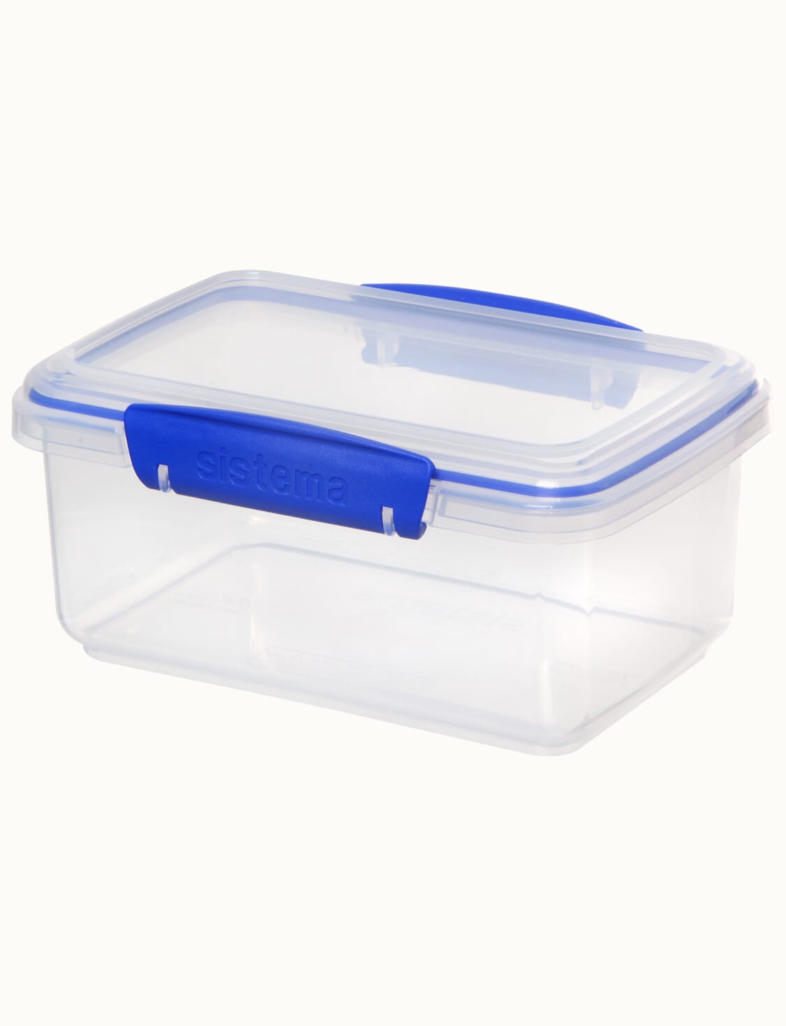SISTEMA KLIP IT FOOD STORAGE CONTAINER WITH ASSORTED PASTEL CLIPS 1 LTR. SIS8160501 \\\KD31349