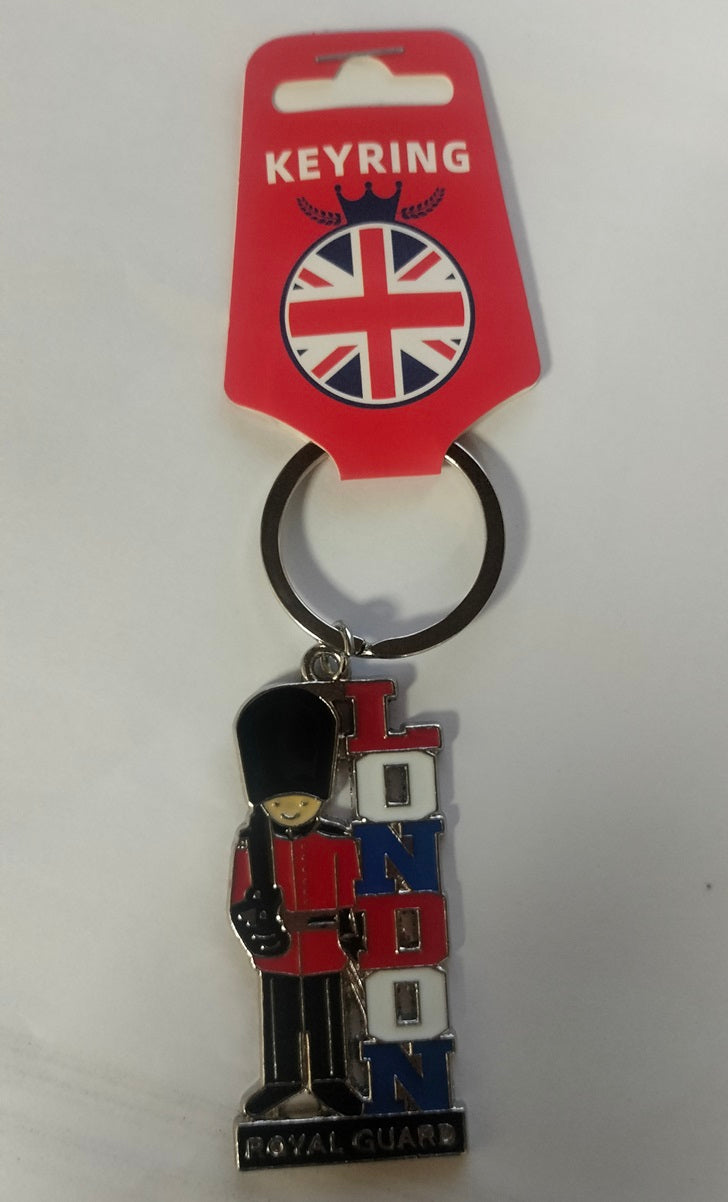 UNION JACK ROYAL GUARD KEYRING 12/PK. JL2223 \\\KD31372