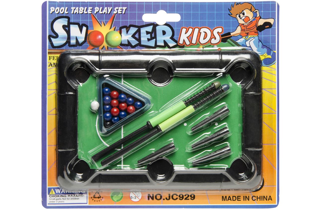 MINI POOL TABLE SNOOKER PLAY SET. LG7162 \\\KD31390