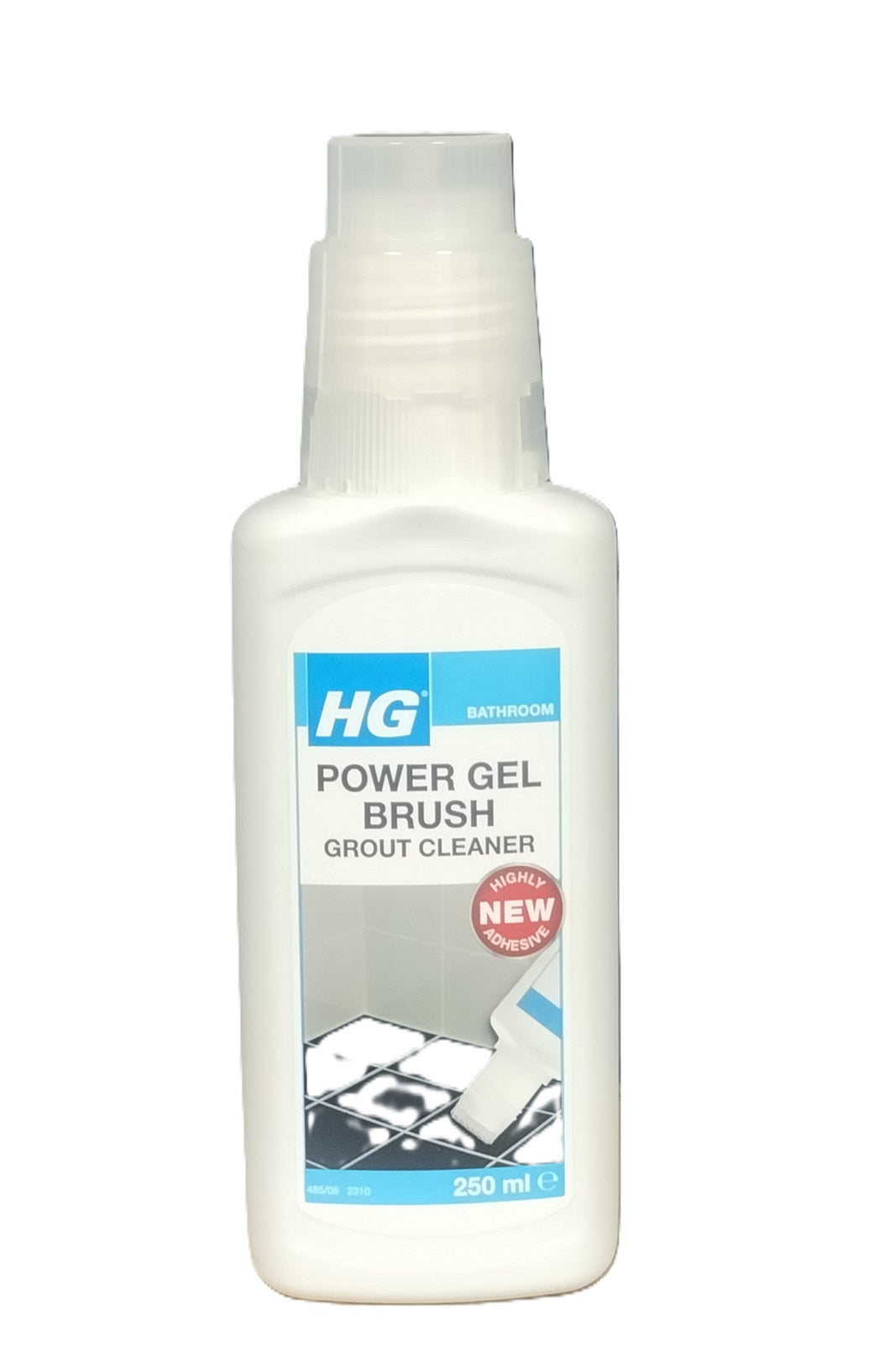 HG GROUT CLEANER POWER GEL BRUSH 250ML. 485025106 \\\KD31407