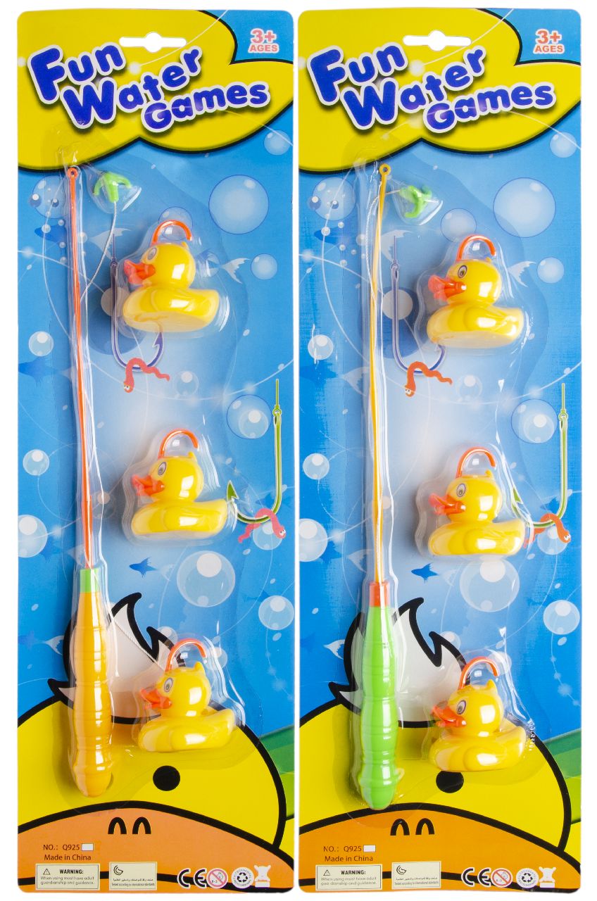 FUN WATER 3PCS DUCK FISHING SET. LG4585 \\\KD31412