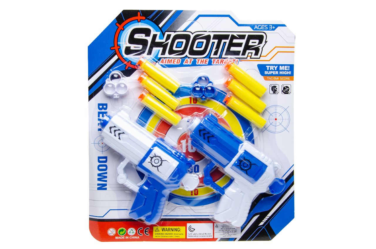 2 PCS SOFT BULLET SHOOTER GUN. LG2282 \\\KD31414