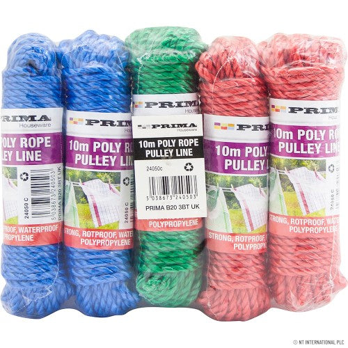 PRIMA POLYPROPYLENE CLOTH LINE ROPE 15MTR. 24051C \\\KD31439