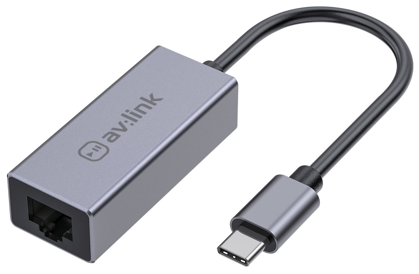AV LINK USB 3.0 TYPE-C TO RJ45 GIGABIT ETHERNET ADAPTOR. 500.104UK \\\KD31468