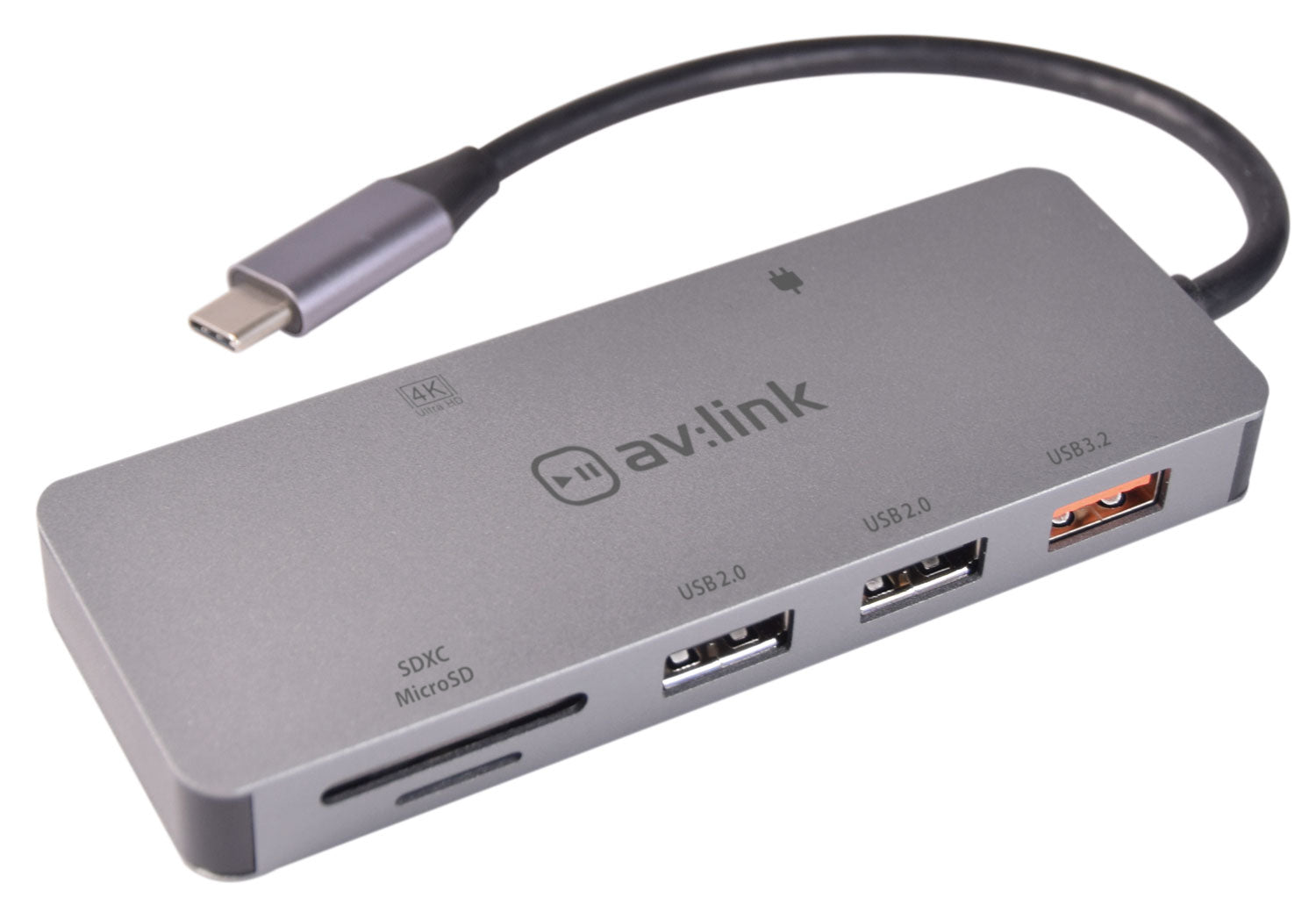 AV LINK 7 PORT USB 3.2 TYPE-C HUB. 500.107UK \\\KD31472