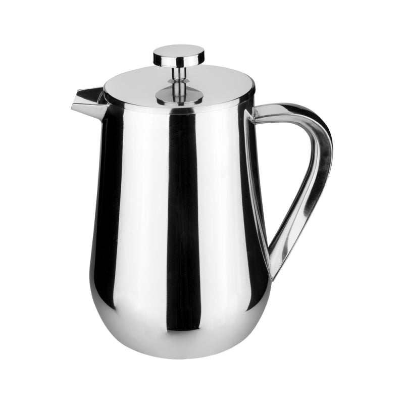 GRUNWERG CAFE OLE STAINLESS STEEL DOUBLE WALL CAFETIERE 6 CUP 750ML. UFD-07M \\\KD31519