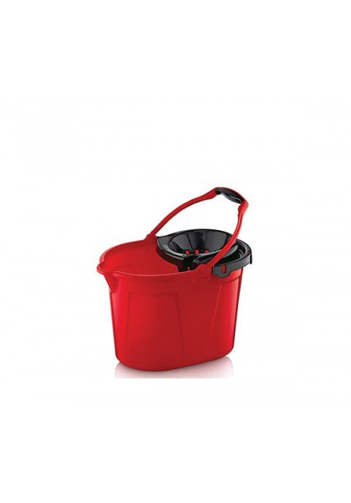 HOBBY LIFE CLEANMAX MOP BUCKET WITH WHEELS 14LTR. 081190 \\\KD31540