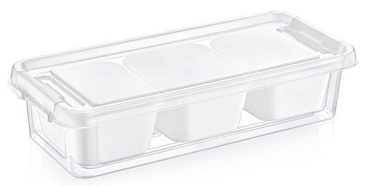 HOBBY LIFE 3 COMPARTMENT FLAT GRAND ORGANISER BOX. 021063 \\\KD31542