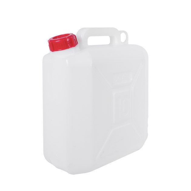 WHITE JERRY CAN WITH SPOUT 10LTR. BML65930 \\\KD31626