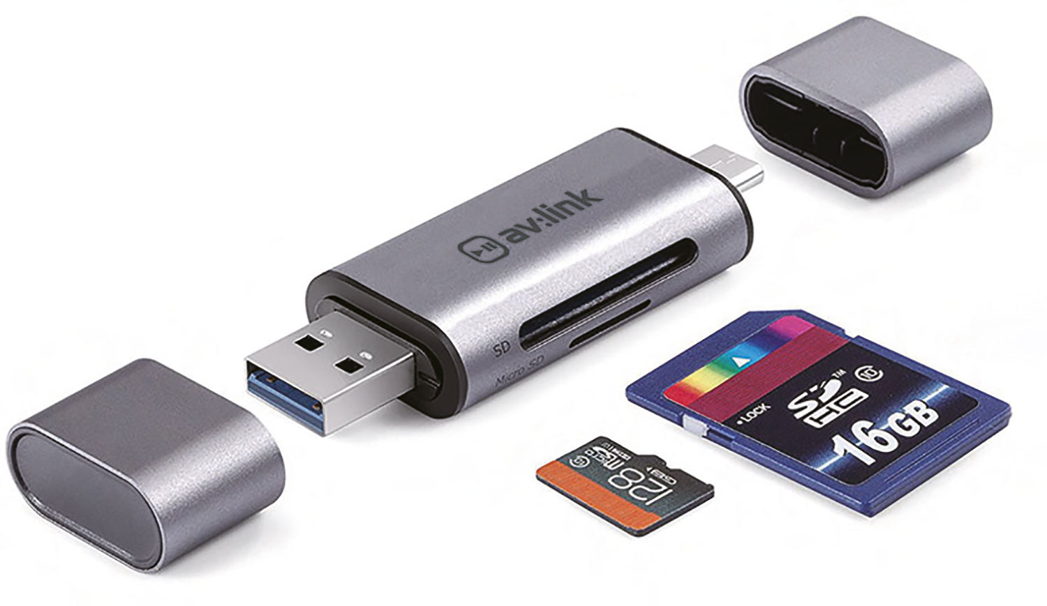 AVLINK USB 3.0 MEMORY CARD READER. 500.110UK \\\KD31675