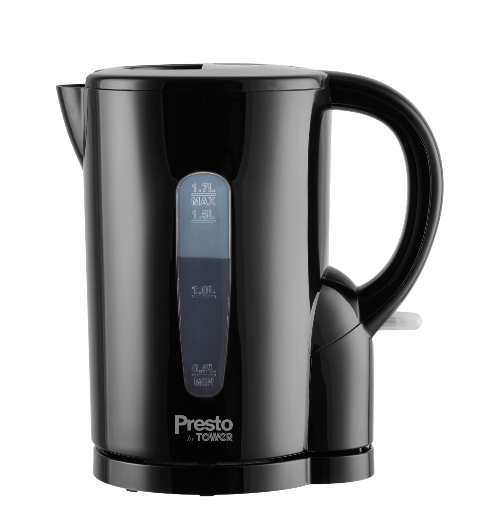 TOWER PRESTO ELECTRIC KETTLE 2200W 1.7LTR - BLACK. PT10053BLK \\\KD31681