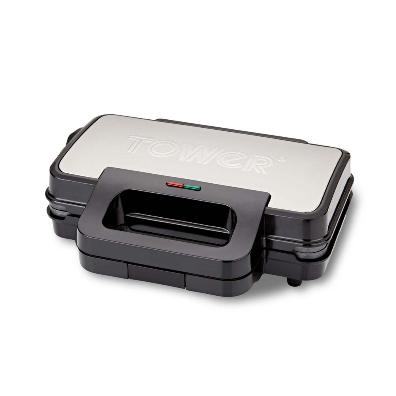 TOWER STAINLESS STEEL DEEP FILLED SANDWICH MAKER 900W. T27031 \\\KD31687