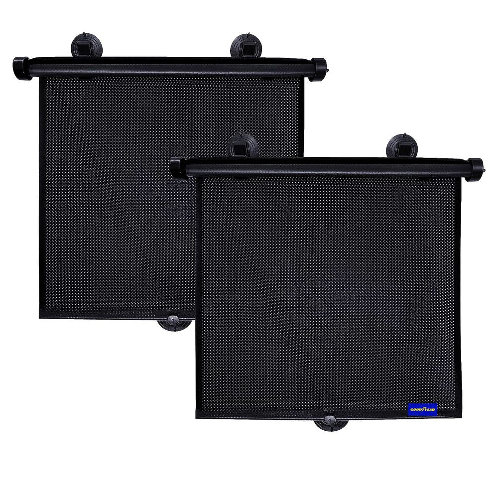 GOODYEAR 2PCS CAR WINDOW ROLLER BLINDS. DTGY904552 \\\KD31699