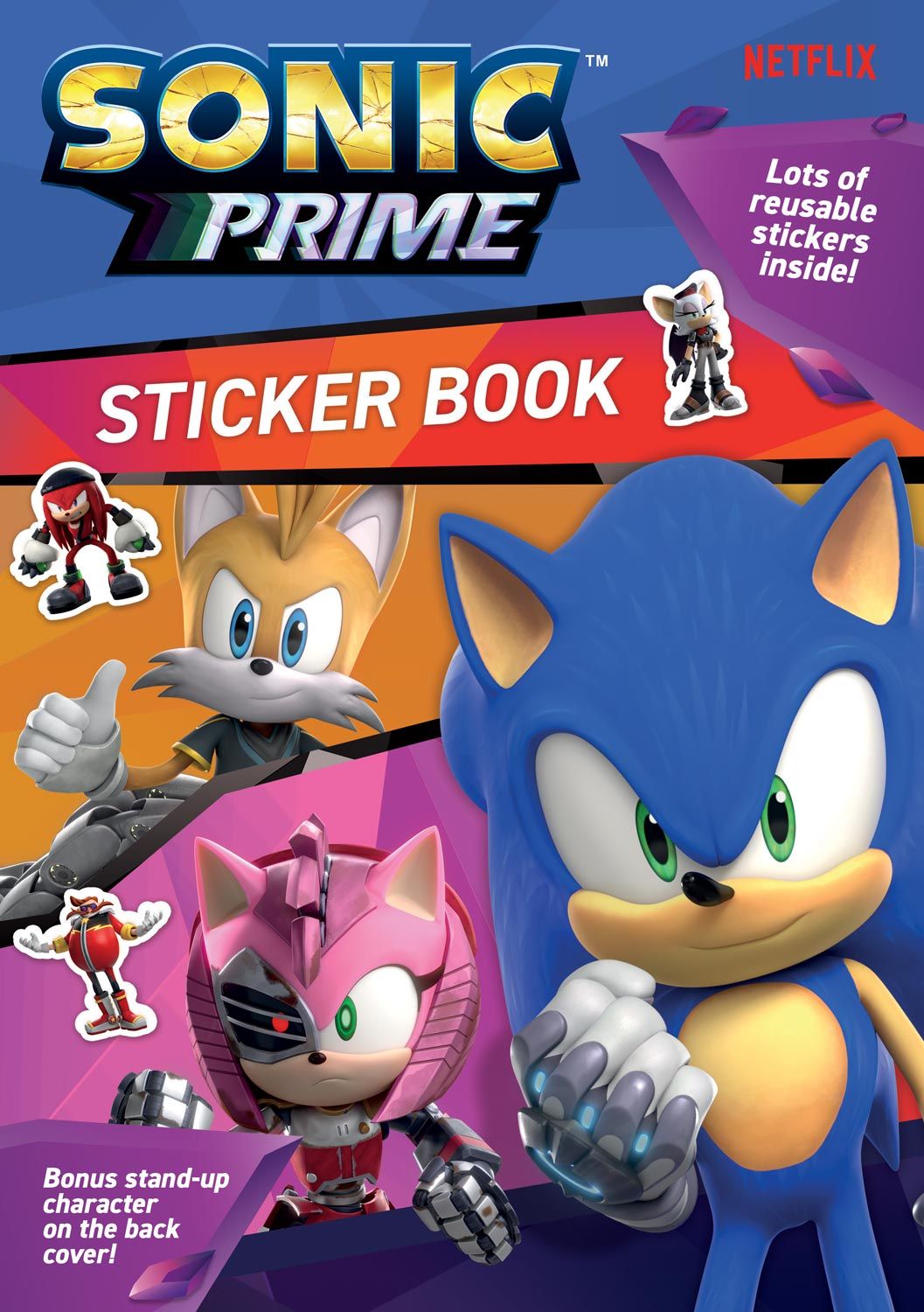 SONIC PRIME STICKER BOOK. 3606/SPSB \\\KD31718
