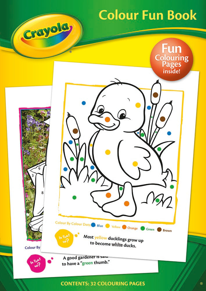 CRAYOLA COLOUR FUN ACTIVITY BOOK. 2903/CYCF \\\KD31719
