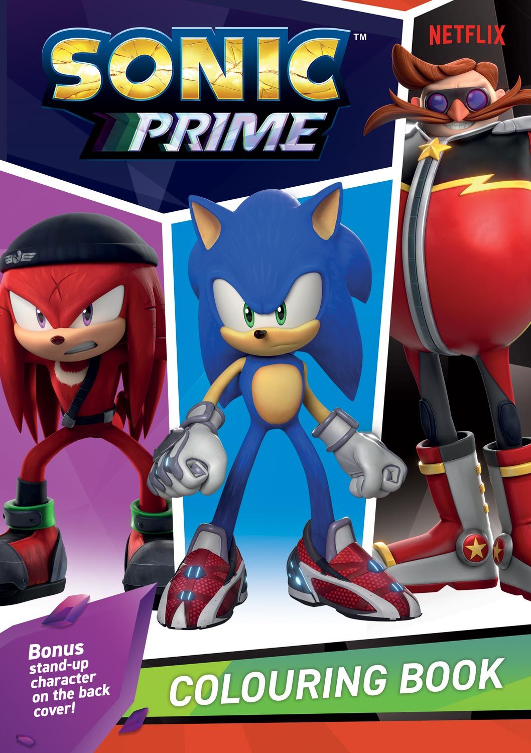 SONIC PRIME COLOURING BOOK. 3604/SPCB \\\KD31720