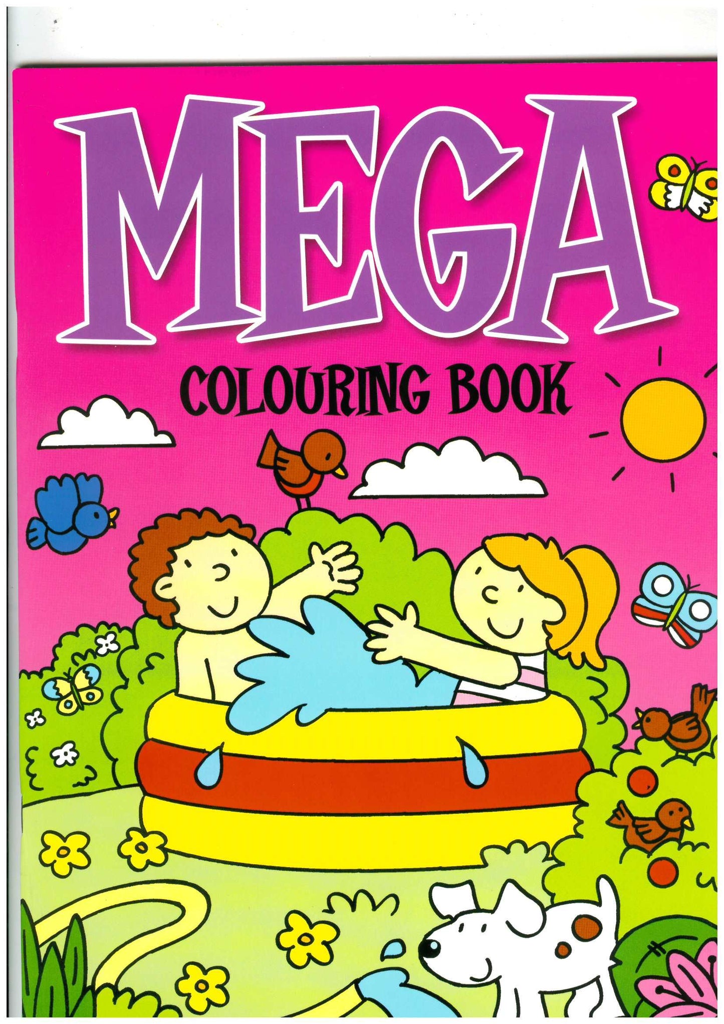 ASSORTED MEGA COLOURING ACTIVITY BOOK. 2049/MGCB1-4 \\\KD31725