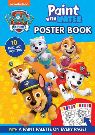 PAW PATROL PAINT WITH WATER POSTER BOOK. 3632/PWPW \\\KD31735