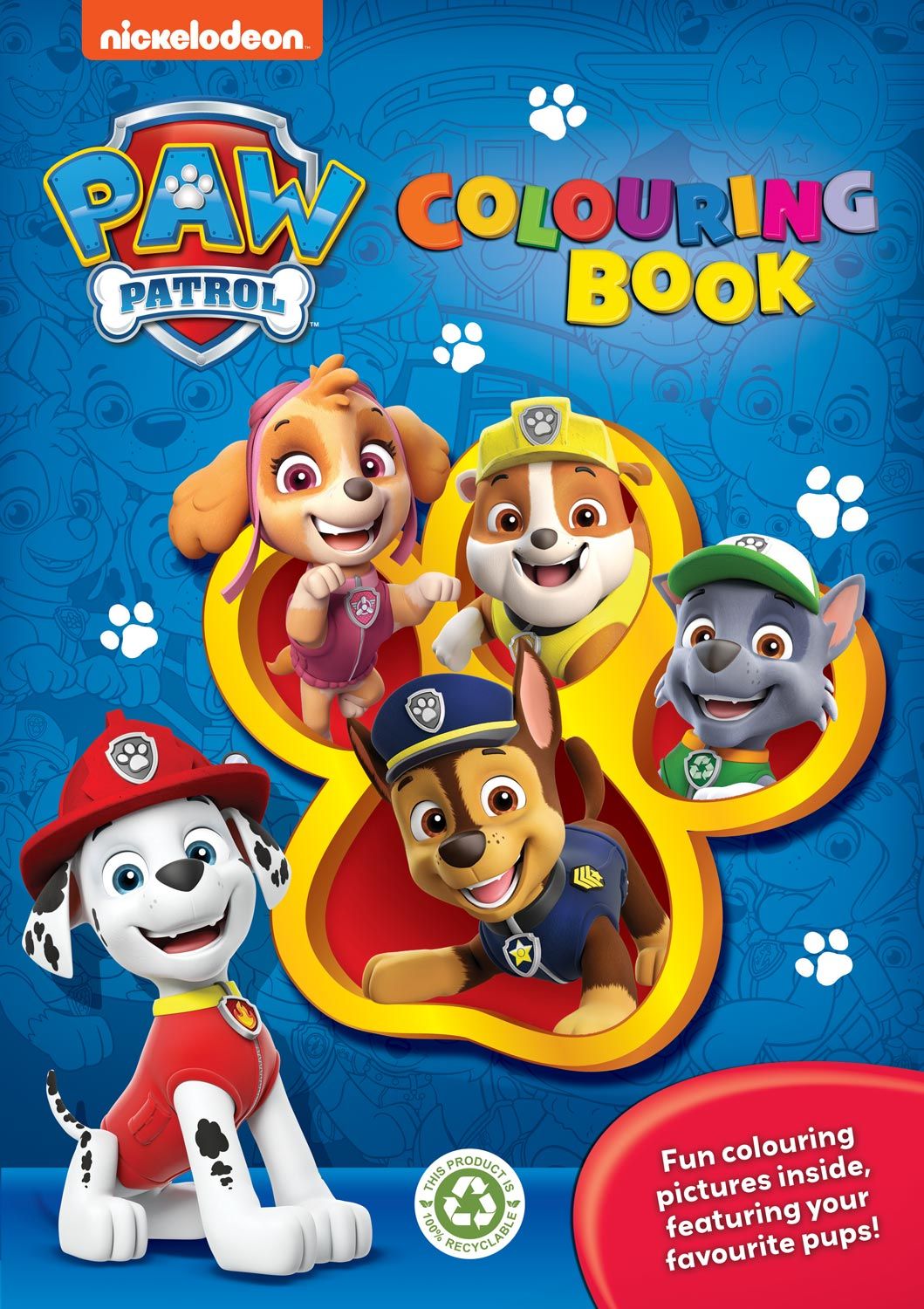 PAW PATROL COLOURING ACTIVITY BOOK. 3432/PWCB \\\KD31737