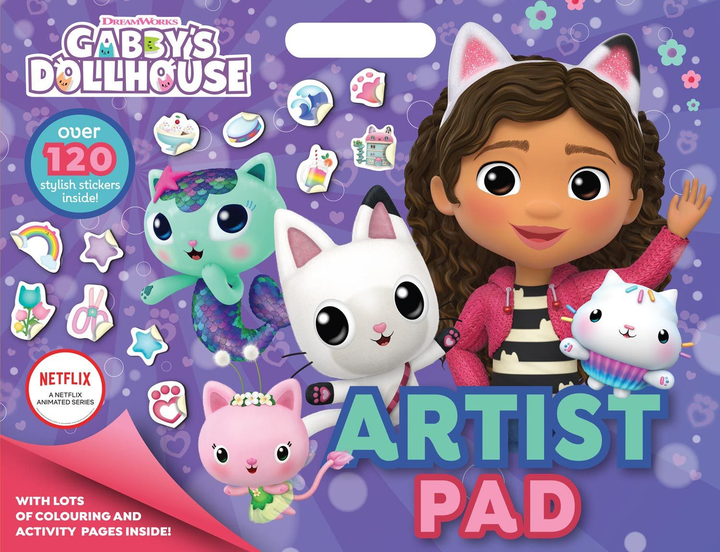 'DREAM WORKS GABBY'S DOLLHOUSE ARTIST PAD WITH STICKERS'||'. '||'3542/GDAR' \\\KD31741