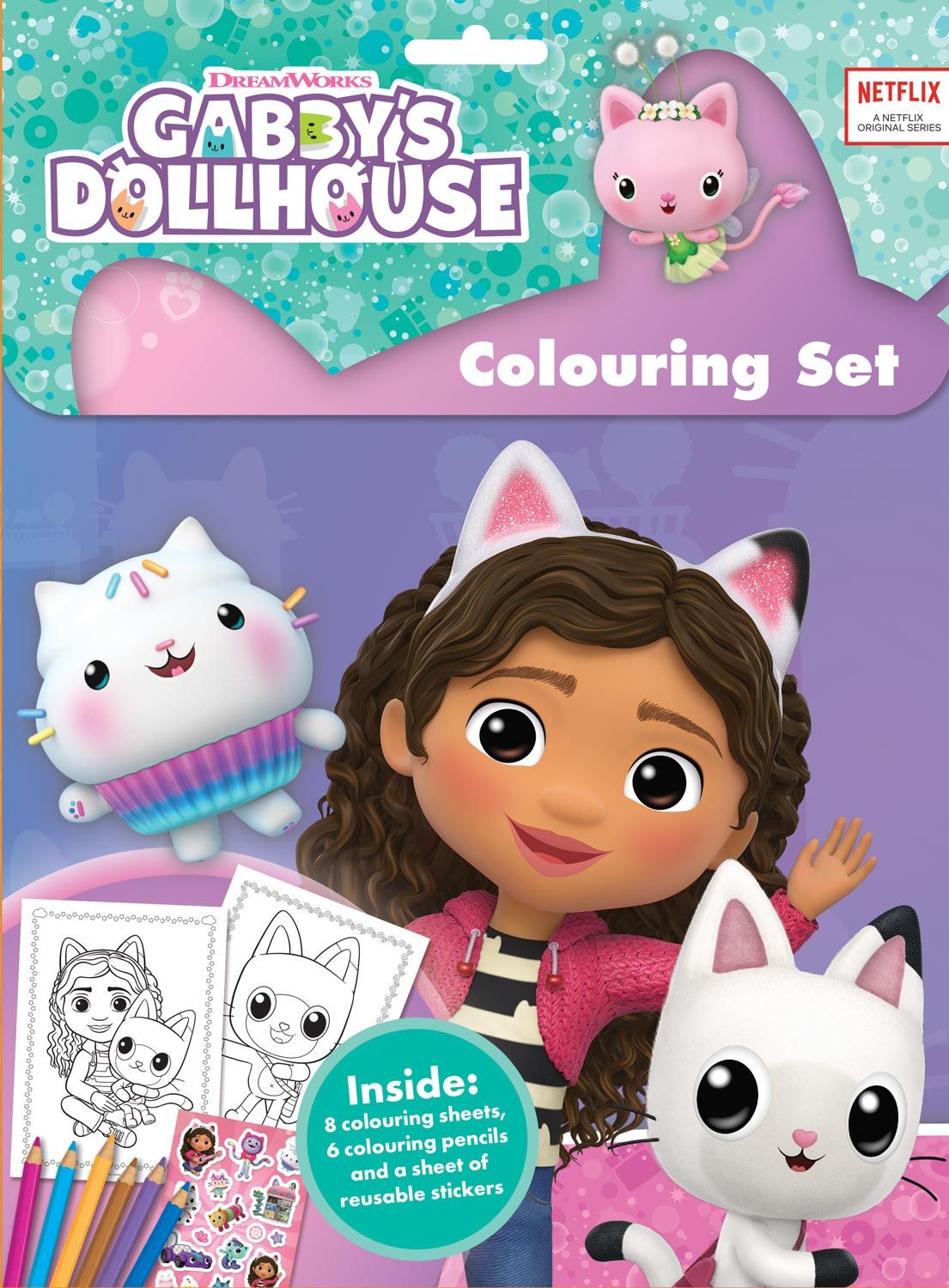 'DREAM WORKS GABBY'S DOLLHOUSE COLOURING SET'||'. '||'3557/GDCS' \\\KD31751