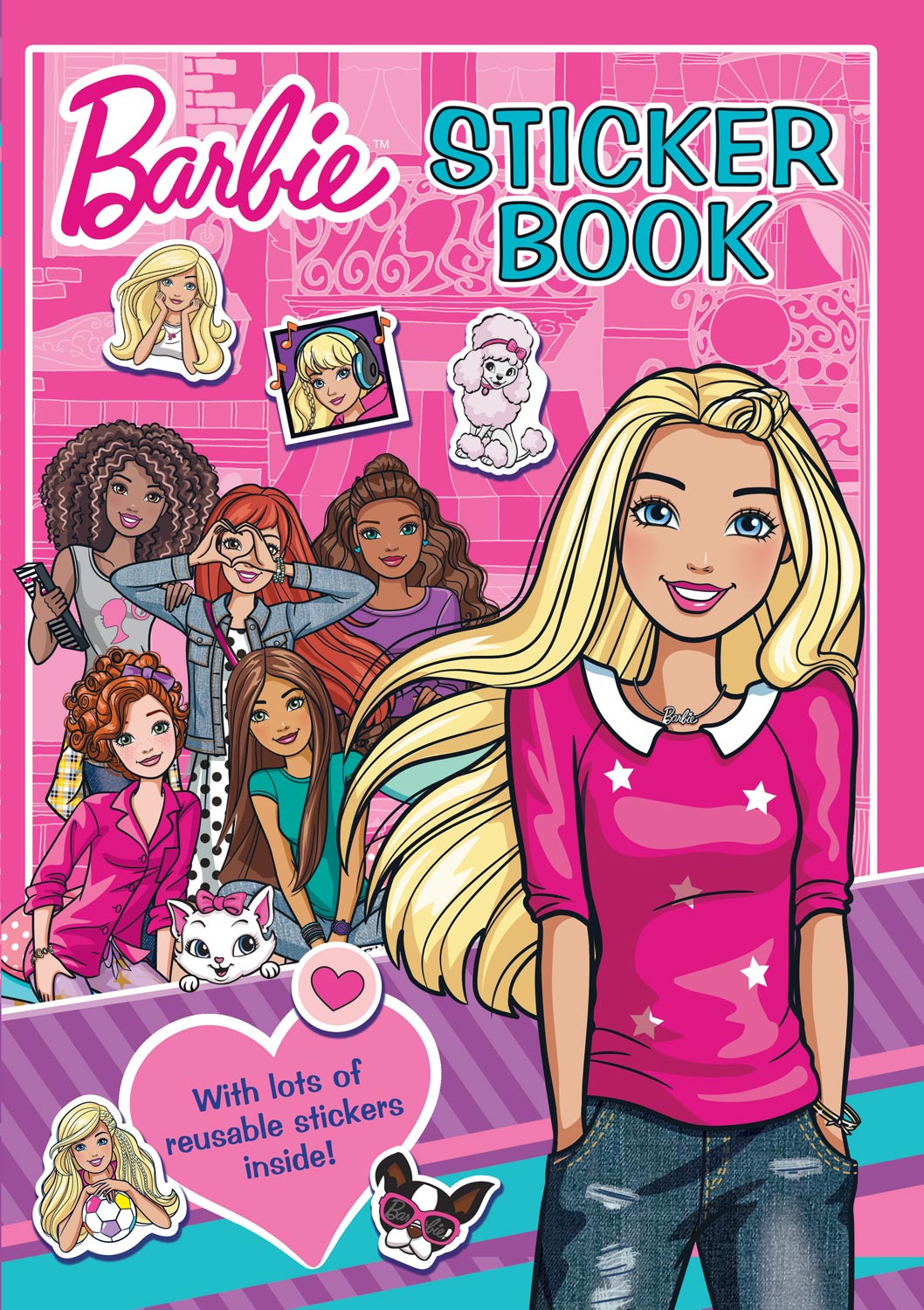 BARBIE STICKER ACTIVITY BOOK. 3329/BASB \\\KD31757