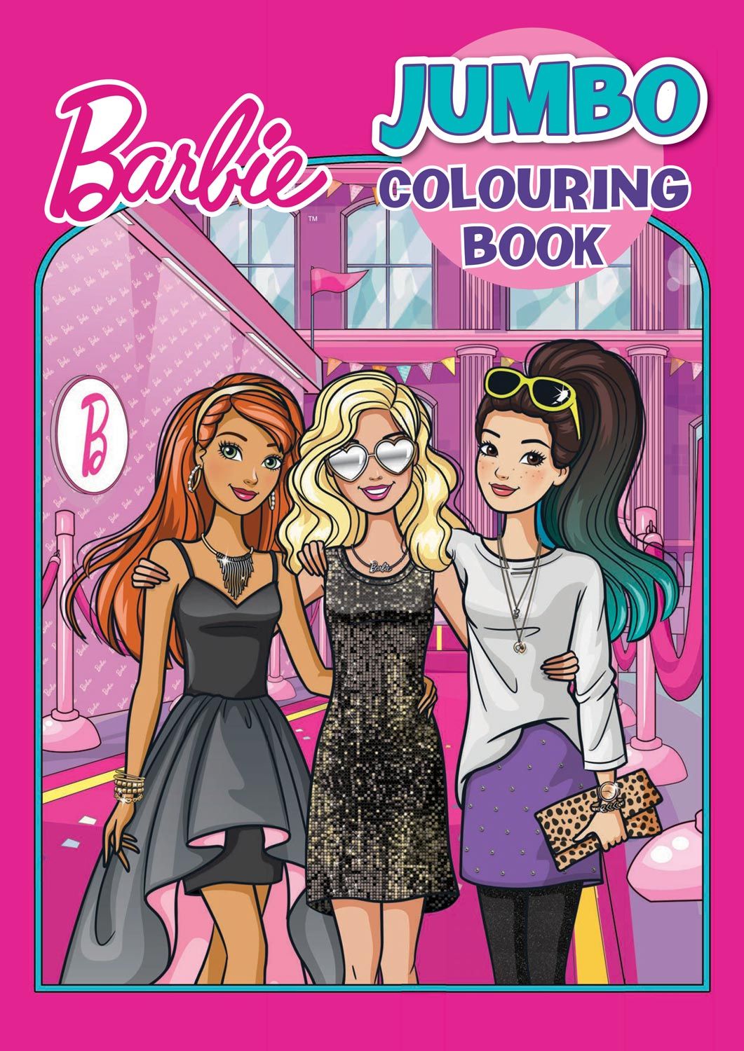 BARBIE JUMBO COLOURING ACTIVITY BOOK. 3330/BAJC2 \\\KD31759