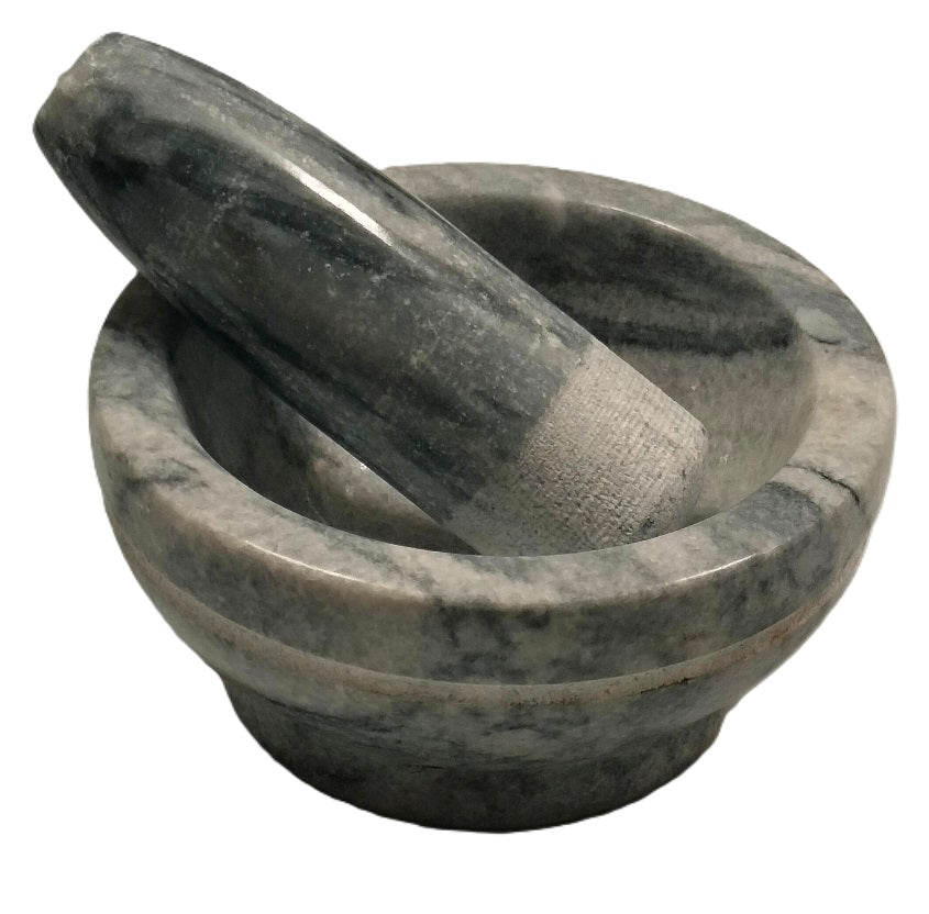 KITCHENMASTER MARBLE LANGRI PESTLE & MORTAR 6". HPK102 \\\KD31766