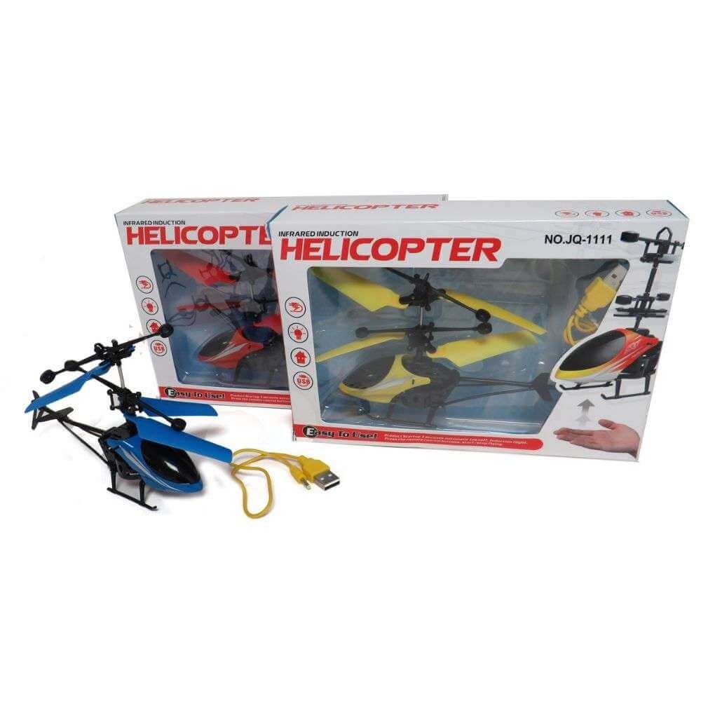 JIQUN INFRARED CAHRGABLE HAND OPERATED HELICOPTER 24 X 5 X16CM. HU9233 \\\KD31800