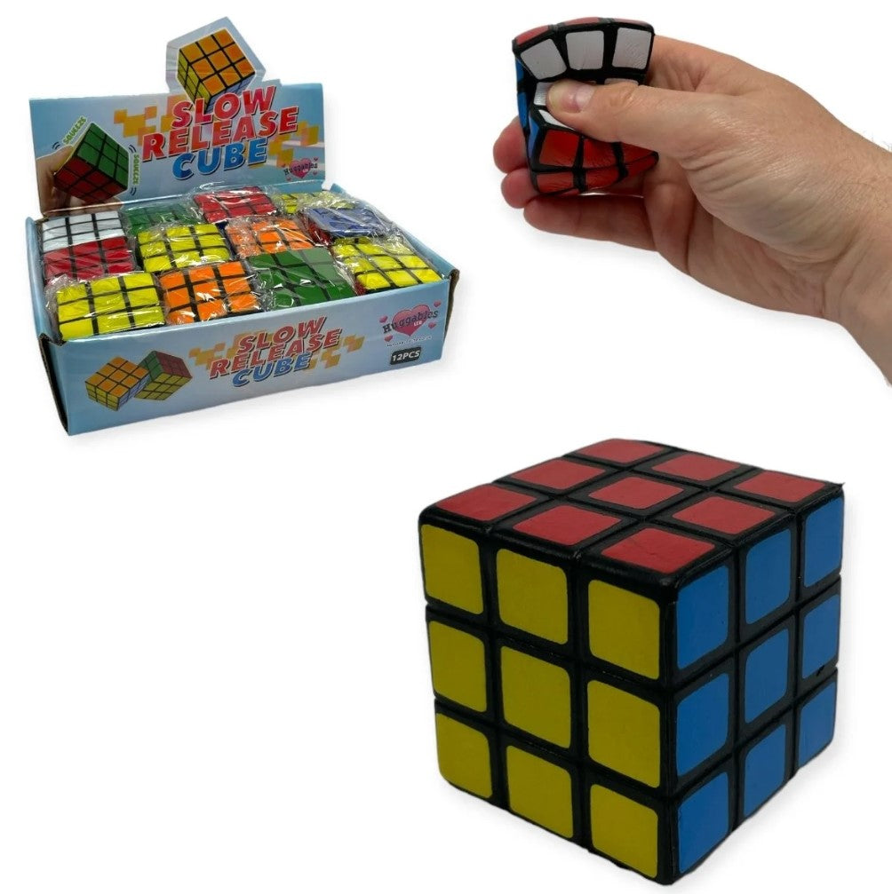 SQUISHY SLOW RELEASE MAGIC CUBE 5CM. HU1547 \\\KD31806